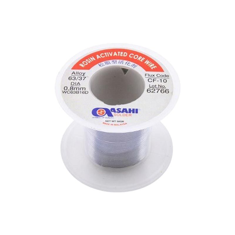سیم لحیم آساهی مدل cf 10 وزن  50 گرم